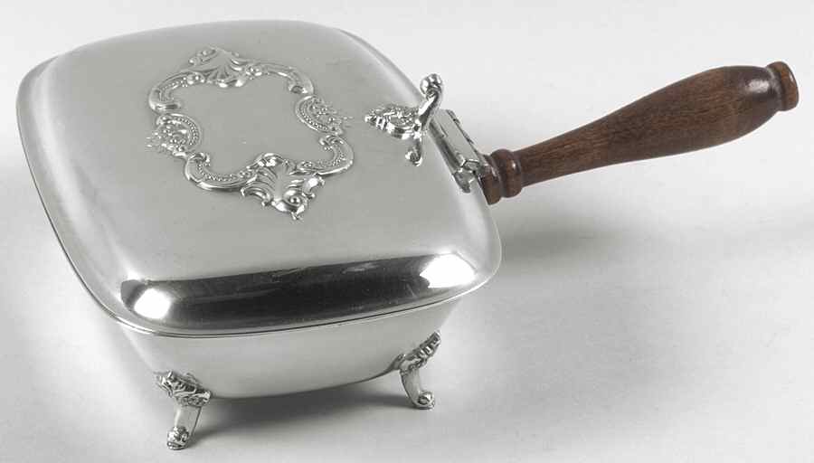 Baroque (Silverplate, Hollowware, Older) Silverplate Silent Butler by Wallace Silver-1