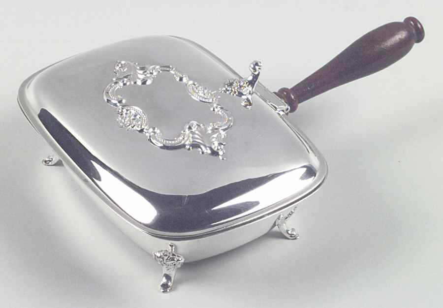 Baroque (Silverplate, Hollowware, Older) Silverplate Silent Butler by Wallace Silver-1