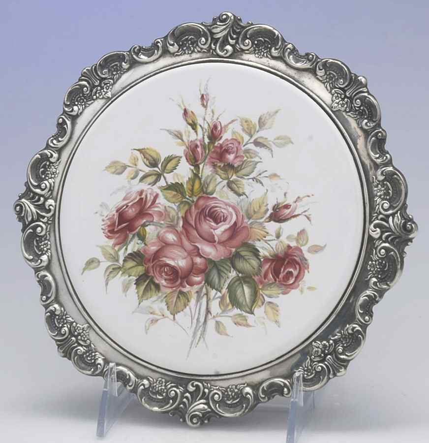 Baroque (Silverplate, Hollowware, Older) Trivet by Wallace Silver-1