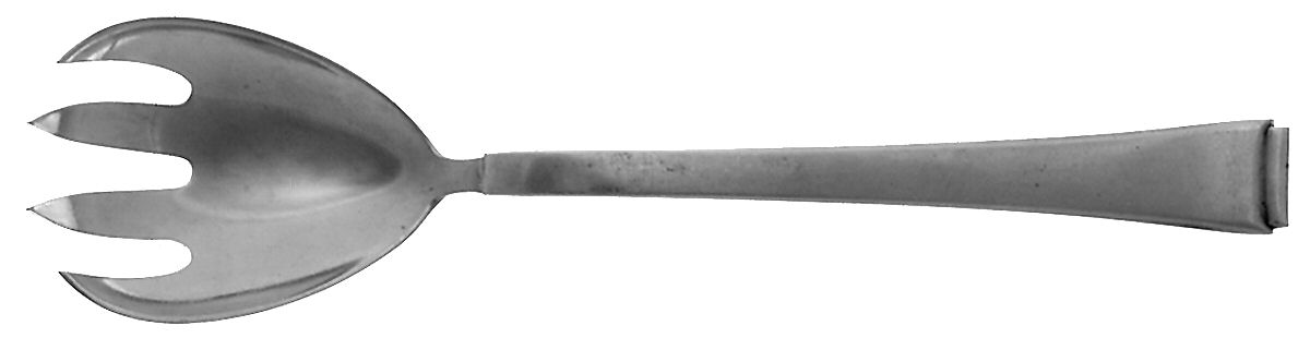 Faceon (Silverplate) Solid Salad Serving Fork by WMF Flatware-1