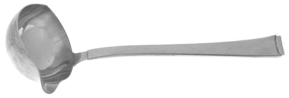Faceon (Silverplate) Solid Gravy Ladle by WMF Flatware-1