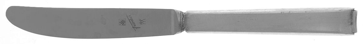Faceon (Silverplate) Modern Hollow Butter Spreader (Stainless) by WMF Flatware-1