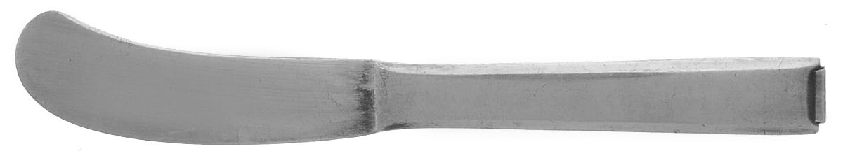 Faceon (Silverplate) Flat Handle Butter Spreader by WMF Flatware-1