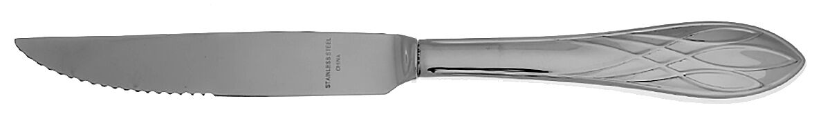 Lismore (Stainless) Steak Knife Individual Hollow, Serrate HC by Waterford-1