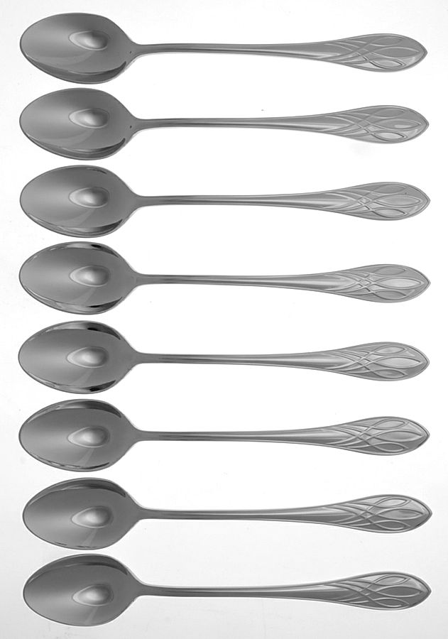 Lismore (Stainless) Iced Tea Spoon - Set of 8 by Waterford-1