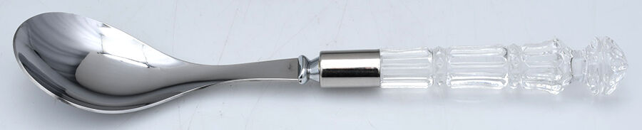 WTO1 (STAINLESS) Salad Serving Spoon with Stainless Bowl by Waterford-1