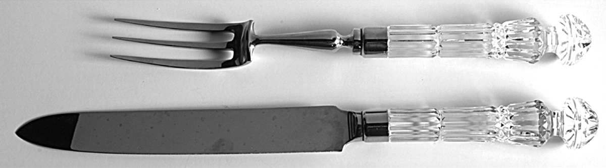 WTO1 (STAINLESS) Large 2-Piece Roast Carving Set w/Stainless Blade by Waterford-1