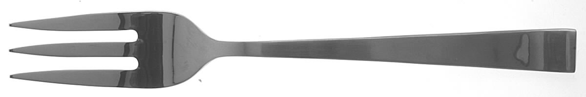 New Charm (Stainless) Medium Solid Cold Meat Serving Fork by Wallace Silver-1