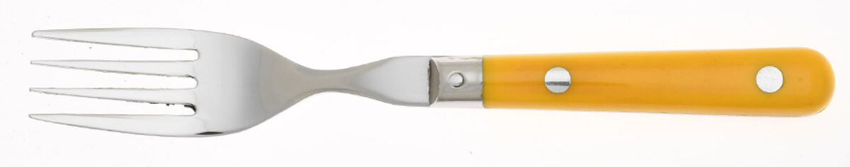 Mardi Gras-Yellow (Stainless) Individual Salad Fork by Washington Forge-1