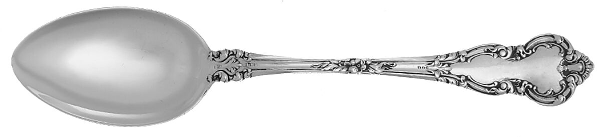 Lombardy (Sterling) Dessert/Oval Soup Spoon by Wendell-1