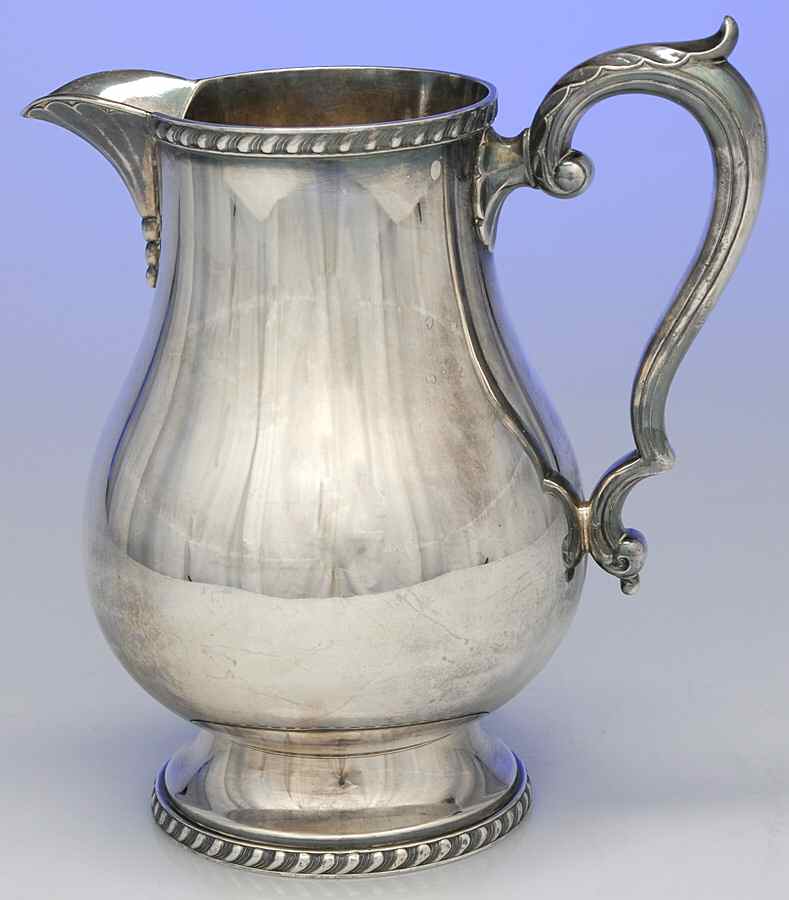 Castledon (Silverplate Hollowware) Silverplate Water Pitcher by Wallace Silver-1