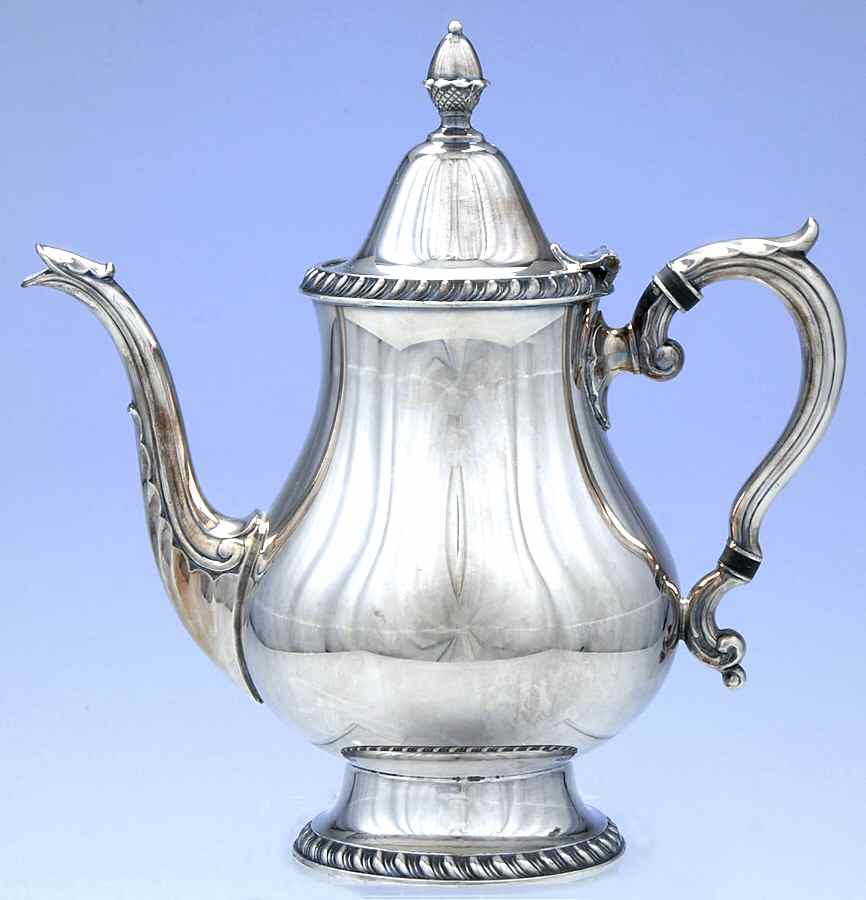 Castledon (Silverplate Hollowware) Teapot by Wallace Silver-1