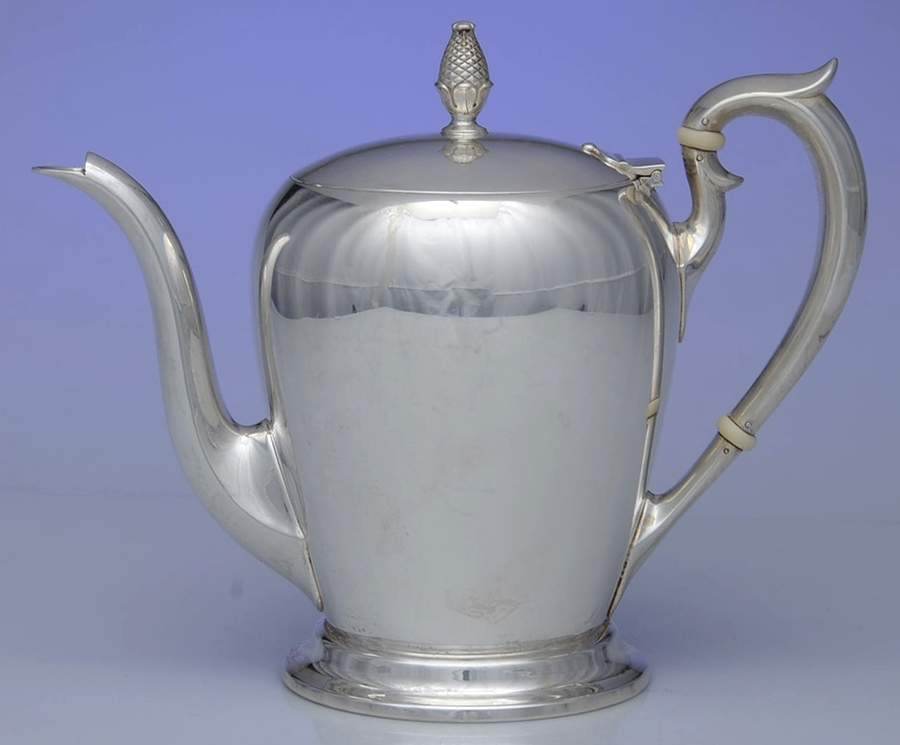 Late Colonial (Sterling Hollowware) Teapot by Watson-1