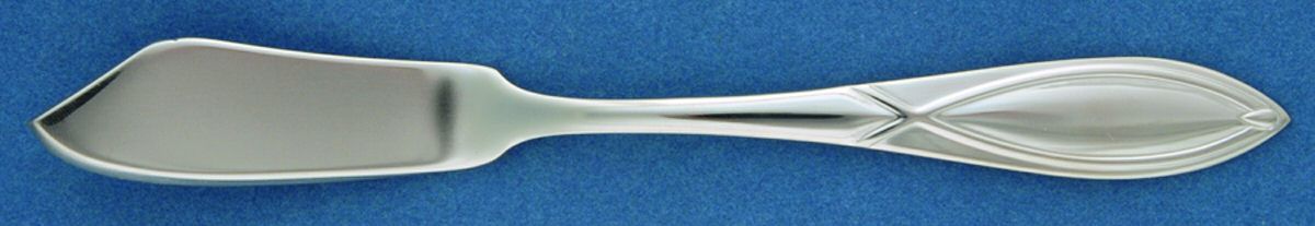 Vista (Stainless) Flat Handle Master Butter Knife by Wallace Silver-1