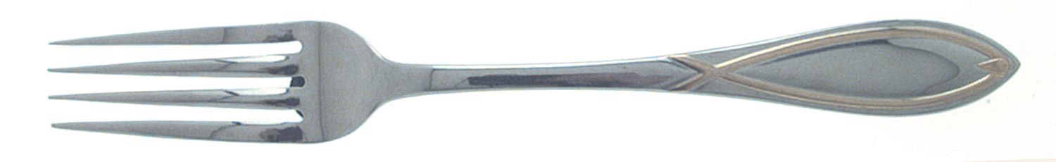 Gold Vista (Stainless, Gold Acct) Fork by Wallace Silver-1