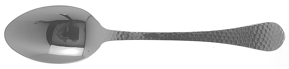 Colonial Hammered (Stainless) Tablespoon (Serving Spoon) by Wallace Silver-1
