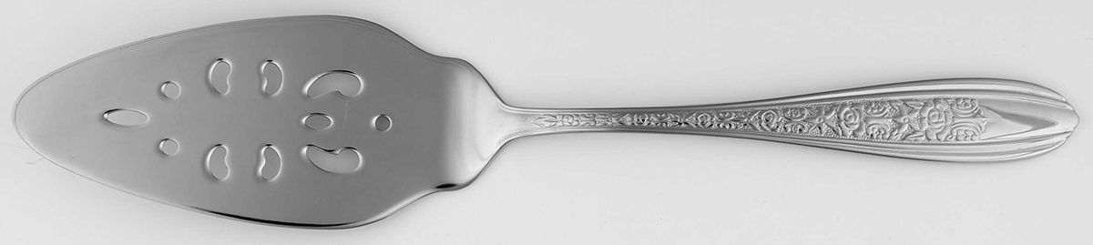 Laureate (Stainless) Pierced All Stainless Pie Server by Wallace Silver-1