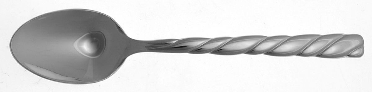 Spiral (Stainless) Teaspoon by Wallace Silver-1