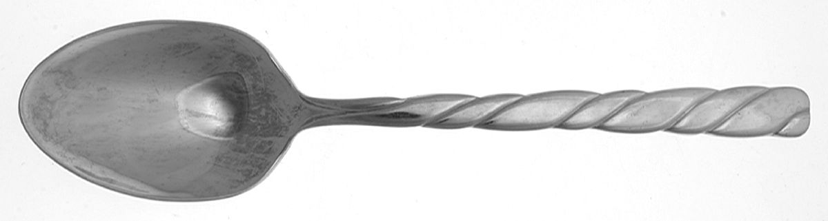 Spiral (Stainless) Tablespoon (Serving Spoon) by Wallace Silver-1