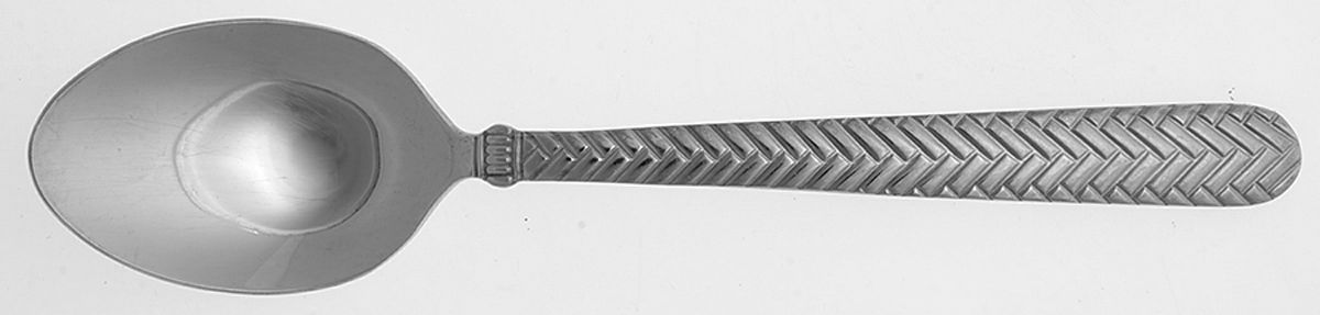 Reins (Stainless) Place/Oval Soup Spoon by Wallace Silver-1