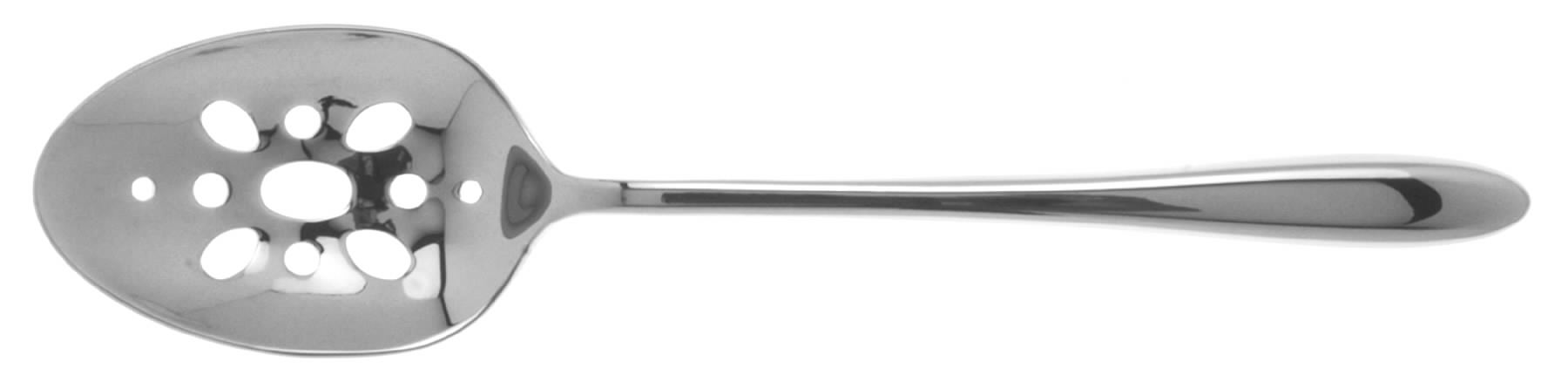 Toujours (Stainless) Pierced Tablespoon (Serving Spoon) by Wallace Silver-1