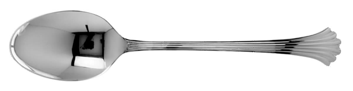 Tiara (Stainless) Place/Oval Soup Spoon by Wallace Silver-1