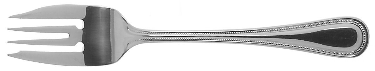Royal Bead (Stainless) Individual Salad Fork by Wallace Silver-1