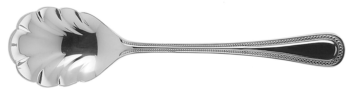 Royal Bead (Stainless) Sugar Shell Spoon by Wallace Silver-1