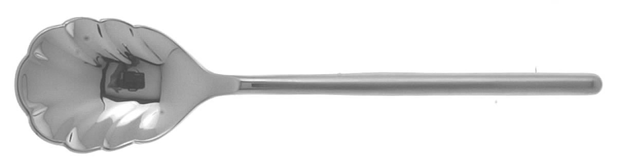 Chalet (Stainless) Sugar Shell Spoon by Wallace Silver-1