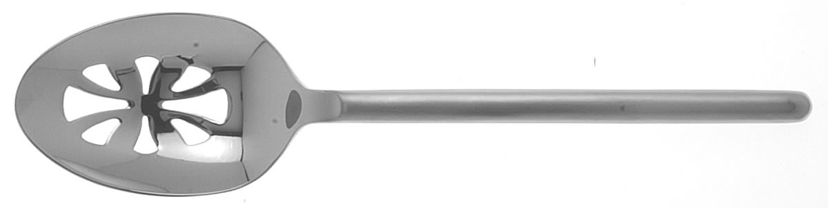 Chalet (Stainless) Pierced Tablespoon (Serving Spoon) by Wallace Silver-1