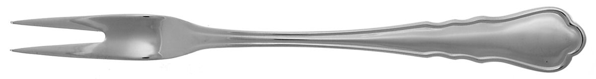 Chippendale (Stainless) Small 2-Tine Cold Meat Serving Fork by Wirths-1