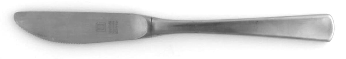 Smaragd Matte (Stainless) Dessert Knife with Stainless Blade by Wirths-1