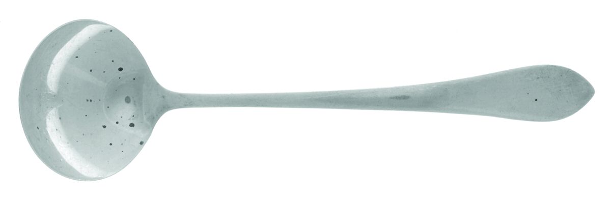 WED13 (STERLING) Solid Piece Cream Ladle by Weidlich Silver-1