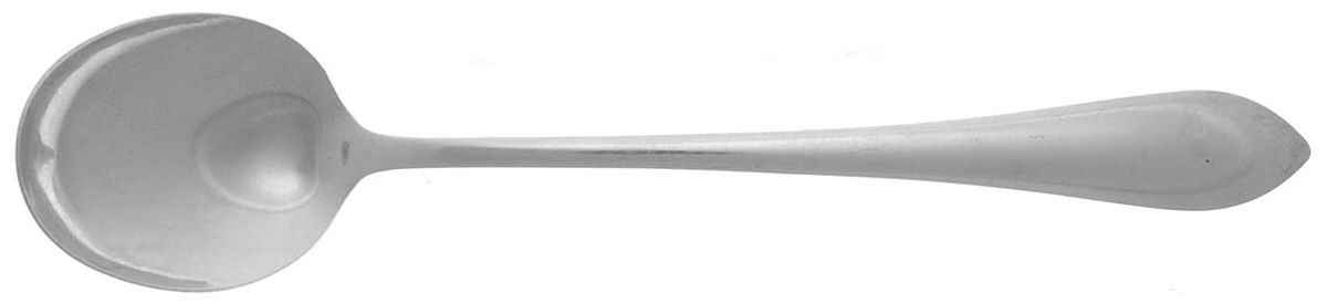 WED13 (STERLING) Large Chocolate Spoon by Weidlich Silver-1