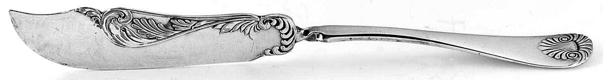 One Flat Handle Master Butter Knife by Wm H Rogers-1