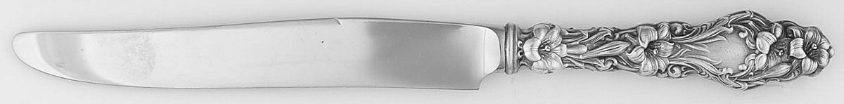 Lily (Sterling, Newer, Lion-No Pat. Date) New French Hollow Knife by Whiting Manf Co-1
