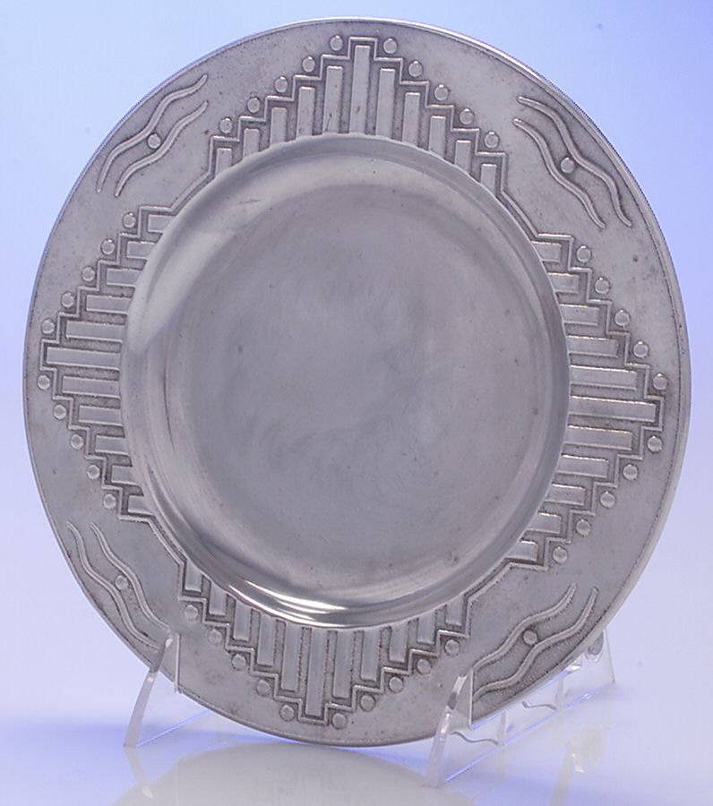 Zia (Armetale, Hollowware) Salad Plate by Wilton Armetale-1
