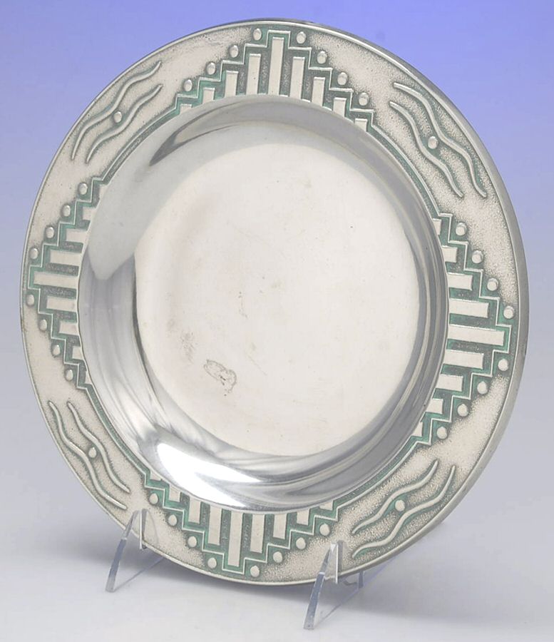Zia (Armetale, Hollowware) Salad Plate by Wilton Armetale-1