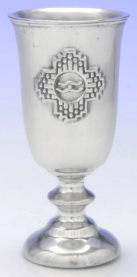 Zia (Armetale, Hollowware) Water Goblet by Wilton Armetale-1