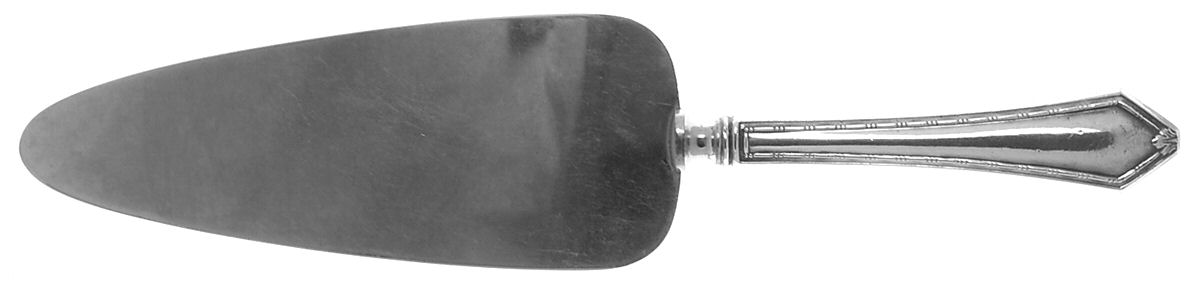 WSC15 (Sterling) Pie Server with Silverplate Blade by Webster Co-1