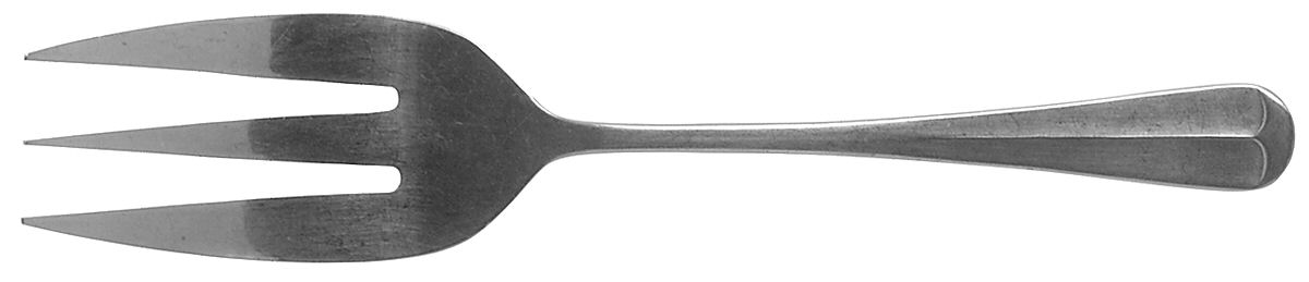 WLF3 Small Solid Cold Meat Serving Fork by Wesley Forge-1