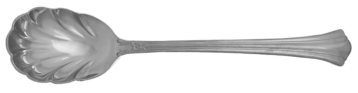 WAS64 (Stainless) Sugar Shell Spoon by Wallace Silver-1
