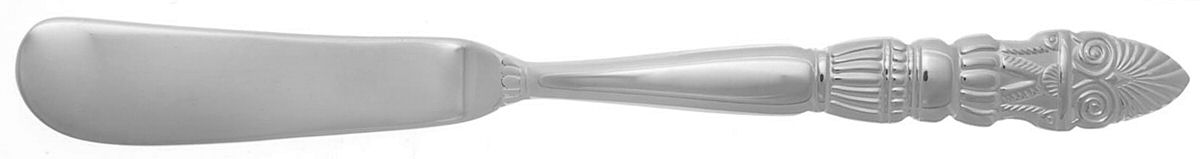 Arabesque (Stainless) Flat Handle Master Butter Knife by Wallace Silver-1