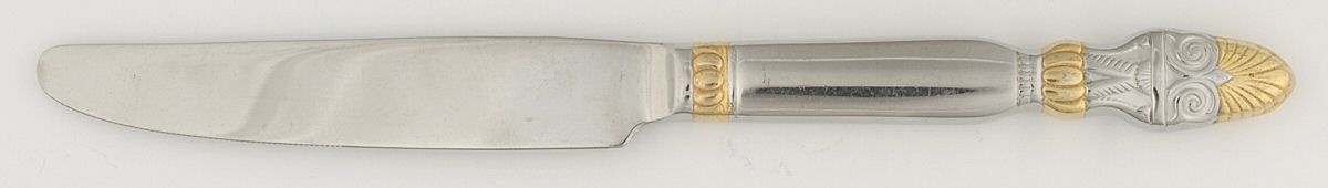 Arabesque Gold (Stainless, Gold Accent) New French Hollow Knife by Wallace Silver-1