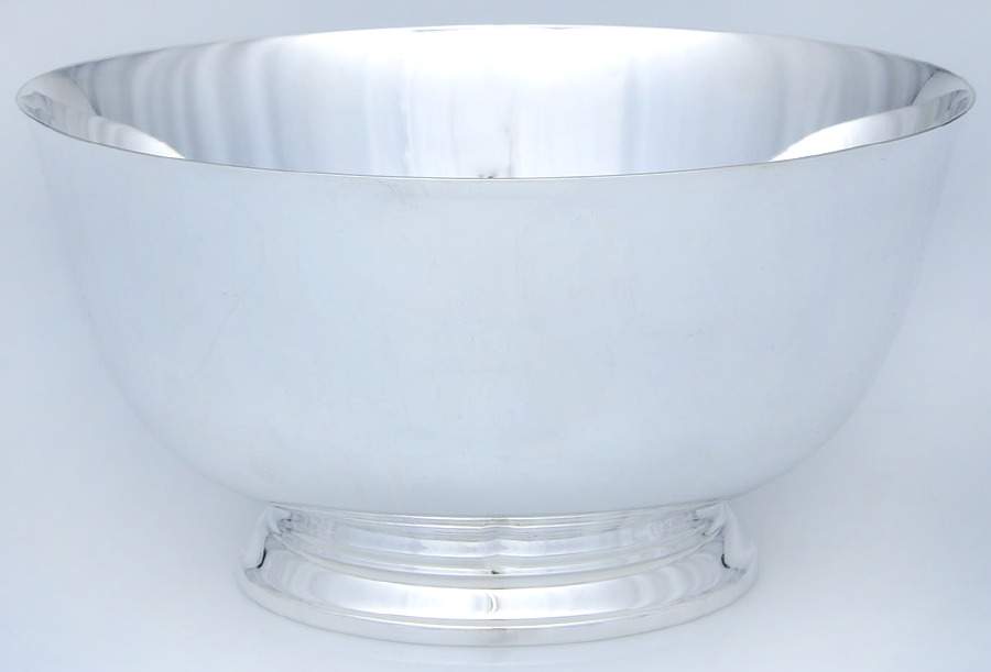 Exemplar-Bancker (Sterling Hollowware) 8" Paul Revere Bowl by Wallace Silver-1