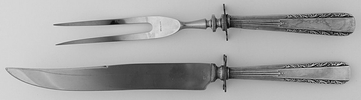 WSC18 (Sterling) Small 2-Piece Steak Carving Set w/Stainless Blade by Webster Co-1