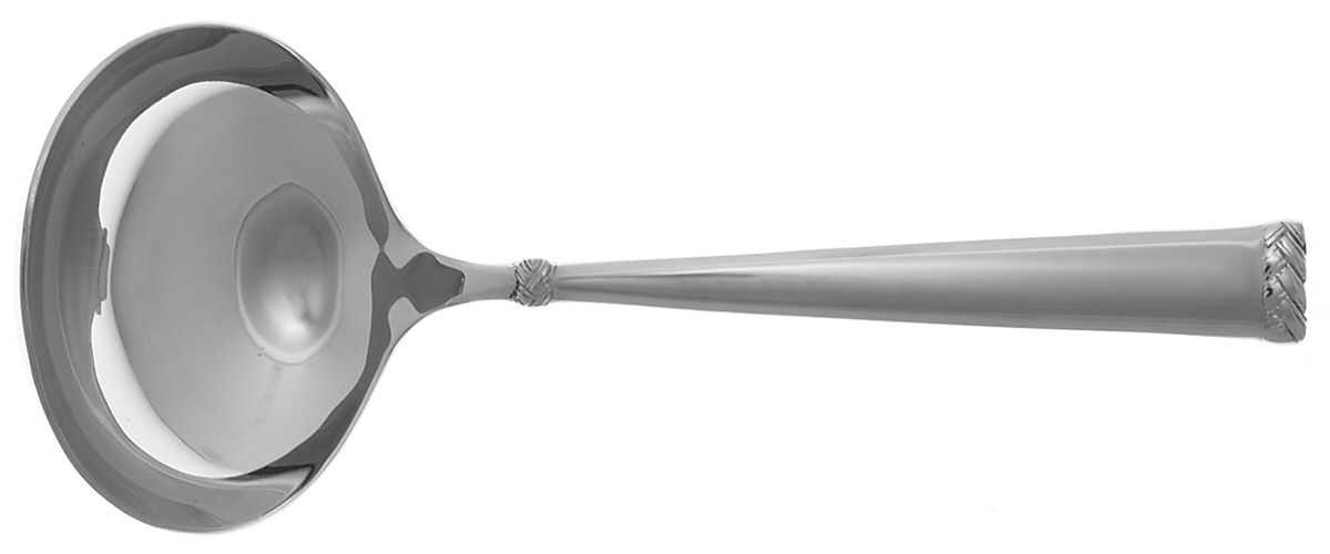 Celtic Braid (Stainless) Solid Gravy Ladle by Waterford-1