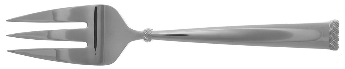 Celtic Braid (Stainless) Large Solid Cold Meat Serving Fork by Waterford-1