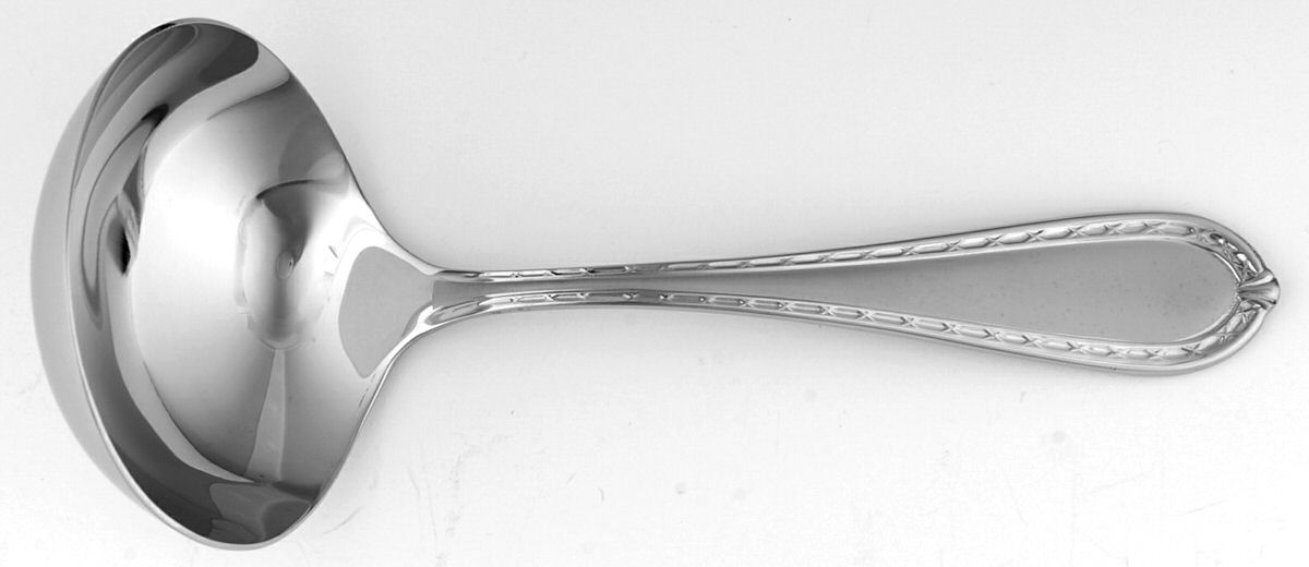 Powerscourt-Matte Solid Gravy Ladle by Waterford-1