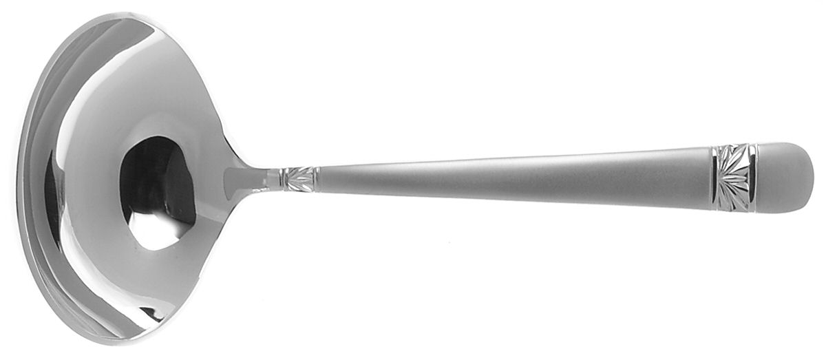 Wicklow-Matte (Stainless) Solid Gravy Ladle by Waterford-1
